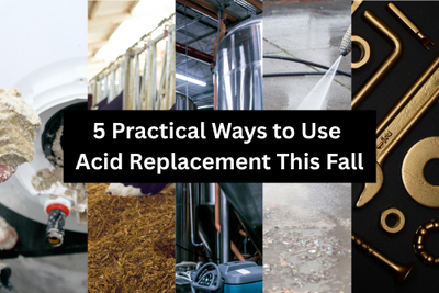5 Practical Ways to Use Acid Replacement in Your Facility This Fall