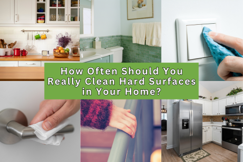 How Often Should You Really Clean Hard Surfaces in Your Home