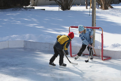 Building a Backyard Rink -- and Saving your Lawn!